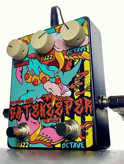 Dirty Haggard Gatekeeper Octave Down Fuzz Pedal - DeathCloud Pedals