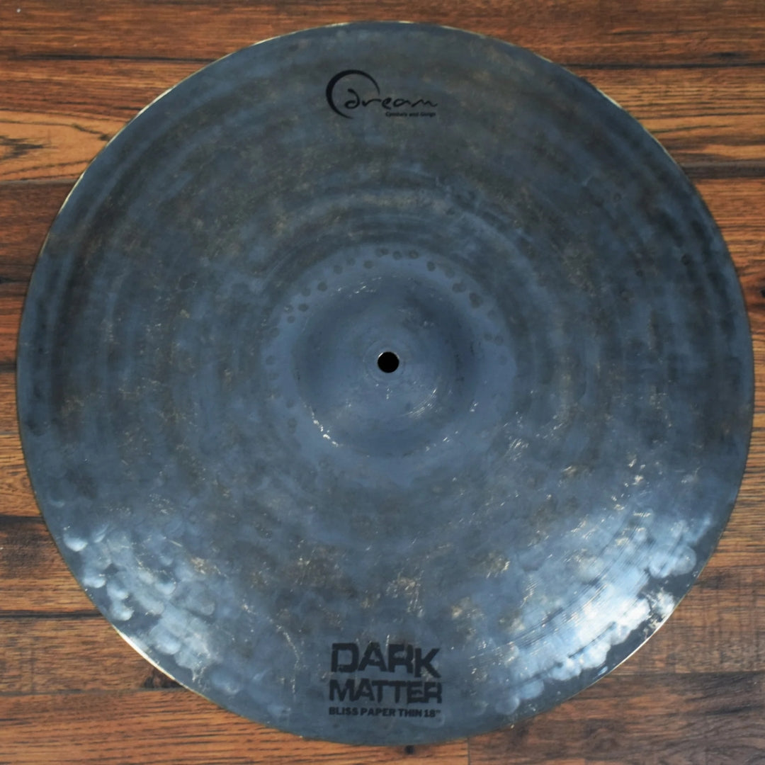 Dream Cymbals Dark Matter Bliss Paper Thin 18" Crash