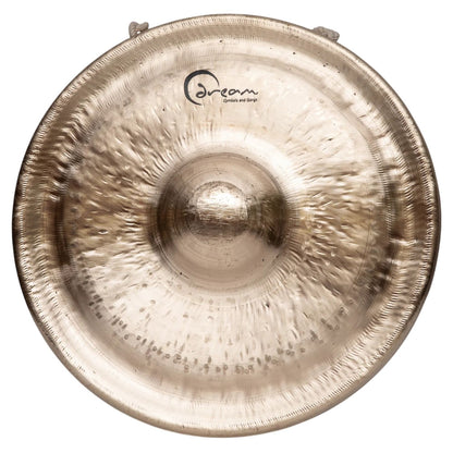 Front view of Dream Cymbals Tuned Mbao Nipple Gong on white background