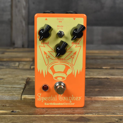 EQD Special Cranker Pedal On a Wooden Surface