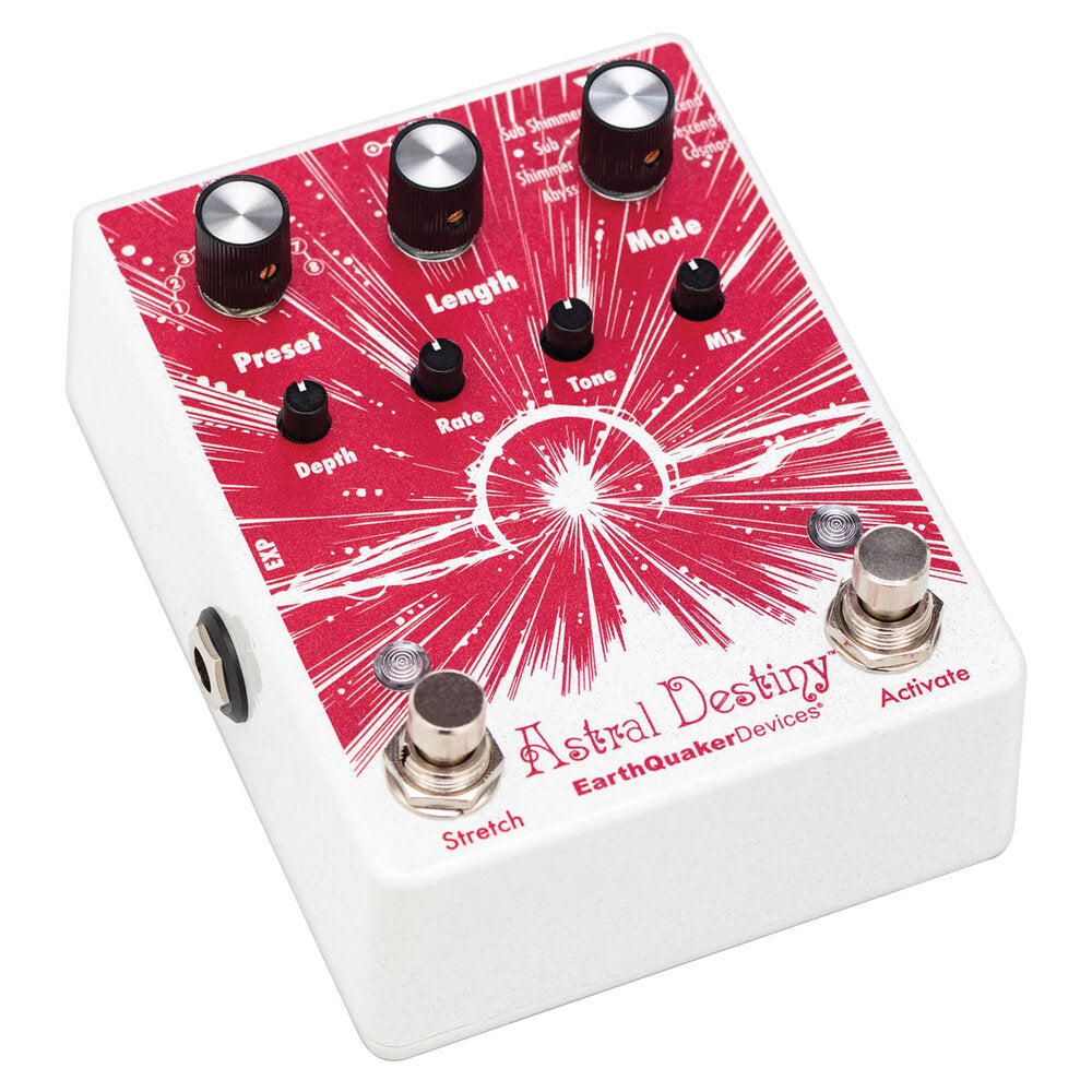 EarthQuaker Devices Astral Destiny Pedal Left Angle