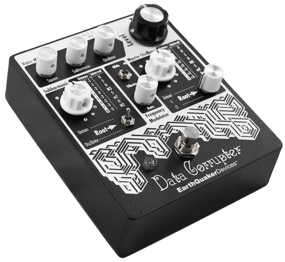 EarthQuaker Devices Data Corrupter Pedal Left Angle