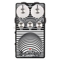 Front view of EarthQuaker Devices Easy Listening Stereo Pedal on white background