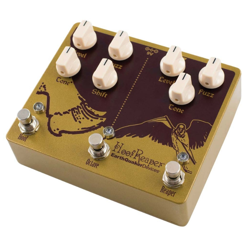 EarthQuaker Devices Hoof Reaper Pedal Angle Left