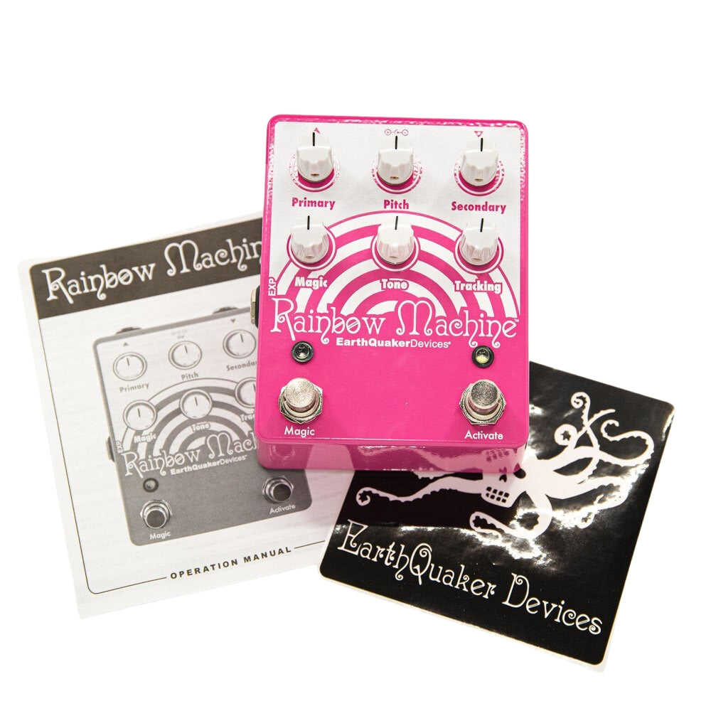 EarthQuaker Devices Rainbow Machine Pedal Box Contents