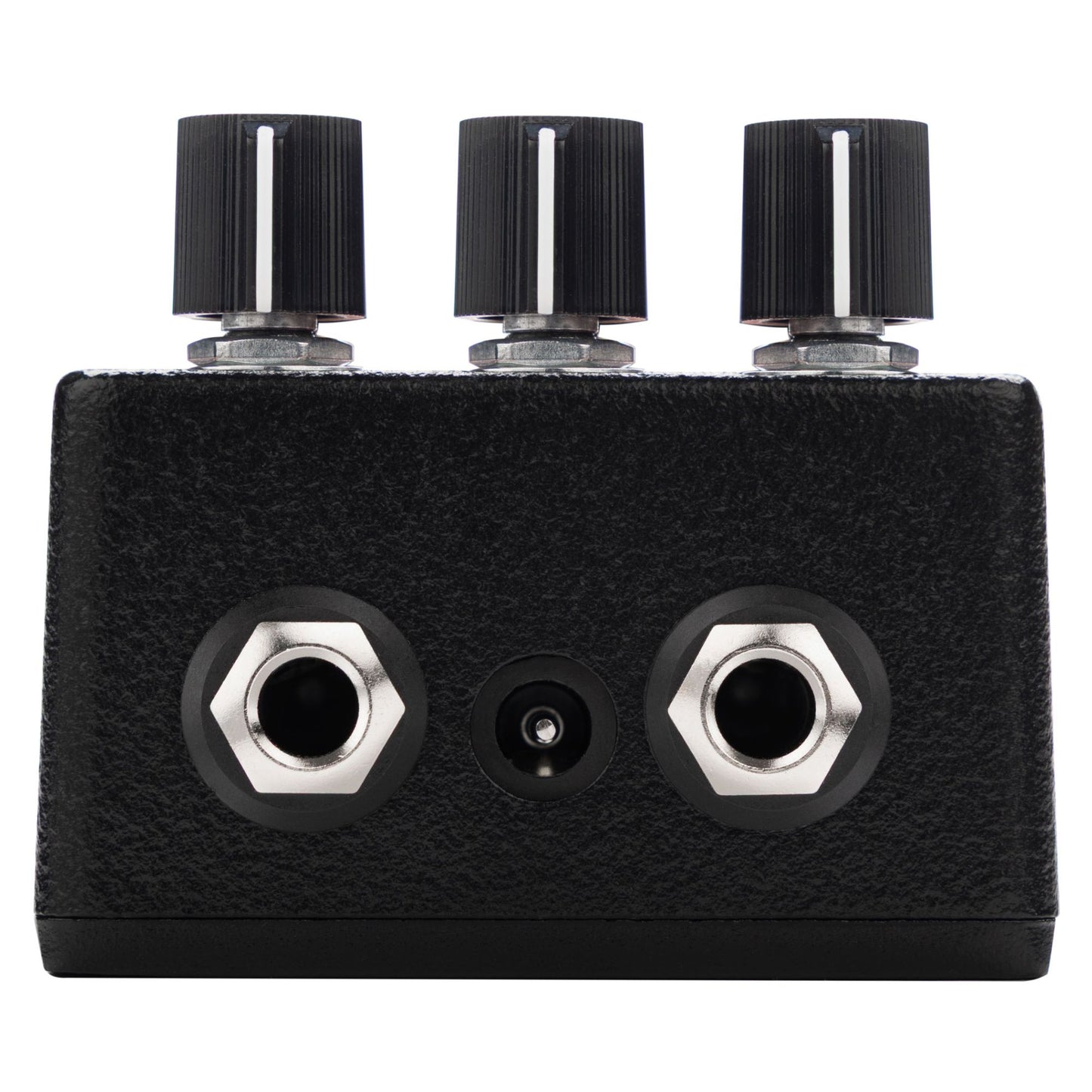 Top ports view of EarthQuaker Devices Sunn O))) HalfLife Pedal on white background