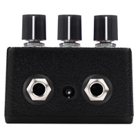Top ports view of EarthQuaker Devices Sunn O))) HalfLife Pedal on white background