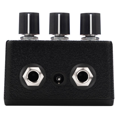 Top ports view of EarthQuaker Devices Sunn O))) HalfLife Pedal on white background