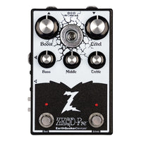 Front view of EarthQuaker Devices ZEQD-Pre Pedal on white background