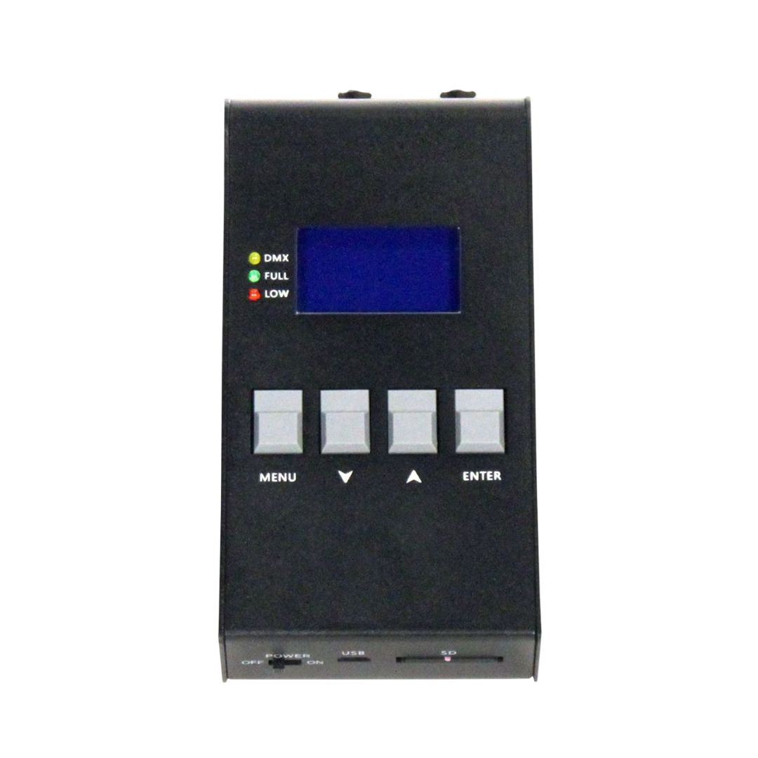 Front view of Elation Lighting A-Loader HH Uploader for Arena and eNodes on white background