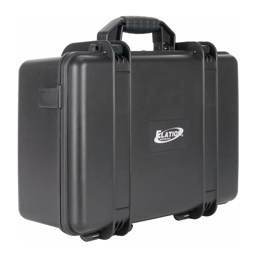 Angled front view of Elation Lighting IP TESTER Mobile IP Vacuum and Pressure Tester on white background