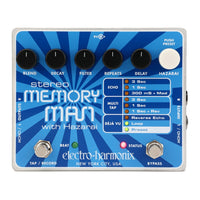 Electro-Harmonix Stereo Memory Man with Harazai Pedal