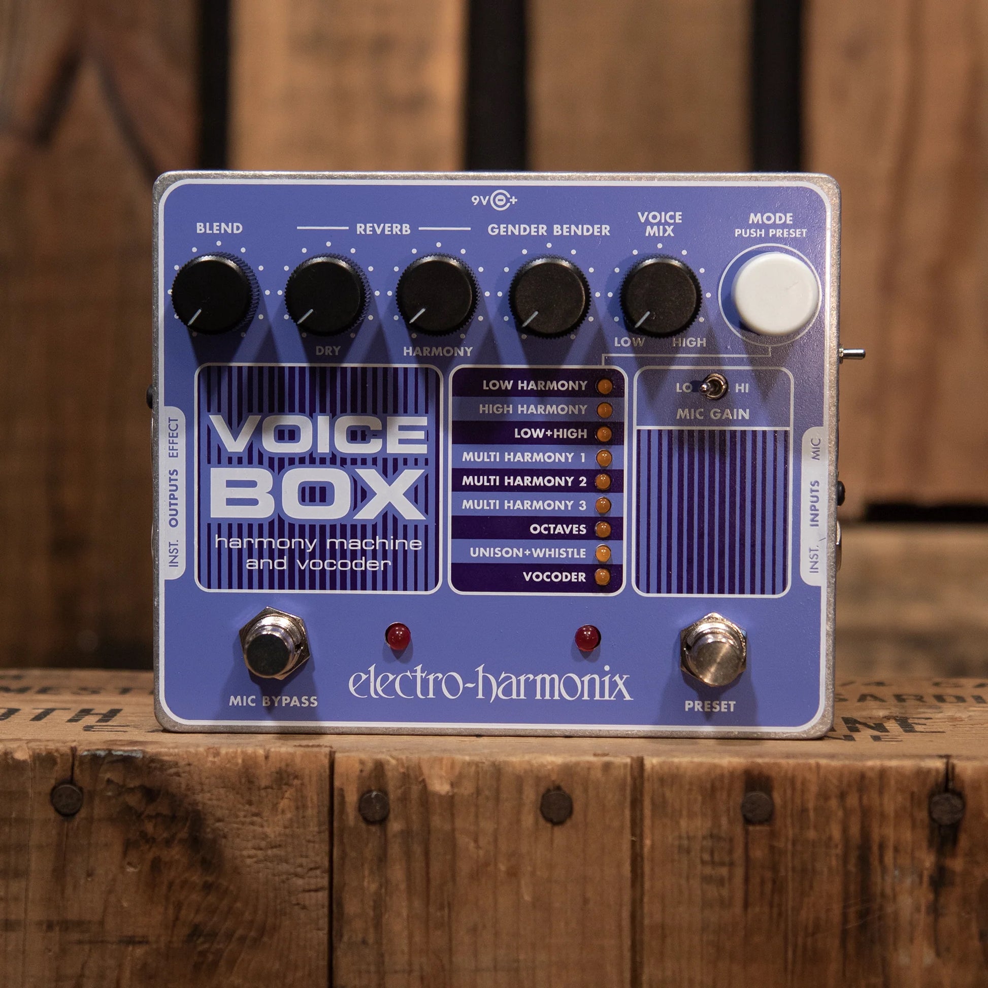 voice pedal Electro-Harmonix Voice Box Pedal – DeathCloud