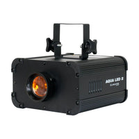 Angled front view of Eliminator Lighting Aqua LED 2 on white background