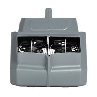 Front view of Eliminator Lighting Bubbletron EXL Bubble Machine on white background