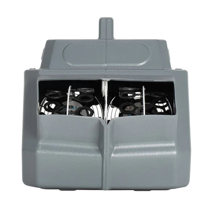 Front view of Eliminator Lighting Bubbletron EXL Bubble Machine on white background