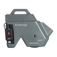 Right side view of Eliminator Lighting Bubbletron EXL Bubble Machine on white background