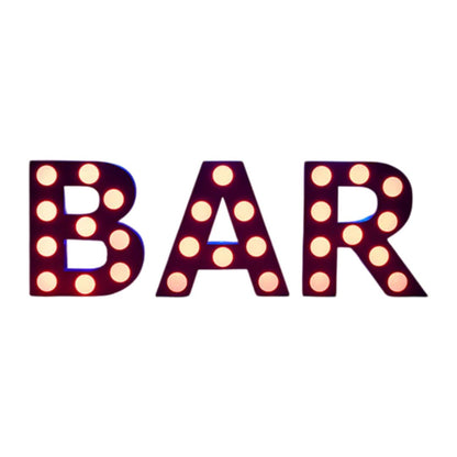 Front view of Eliminator Lighting Decor BAR Mini on white background