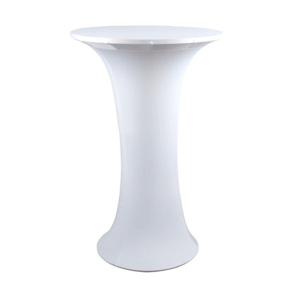 Front view of Eliminator Lighting Decor Cocktail Table with Scrim on white background