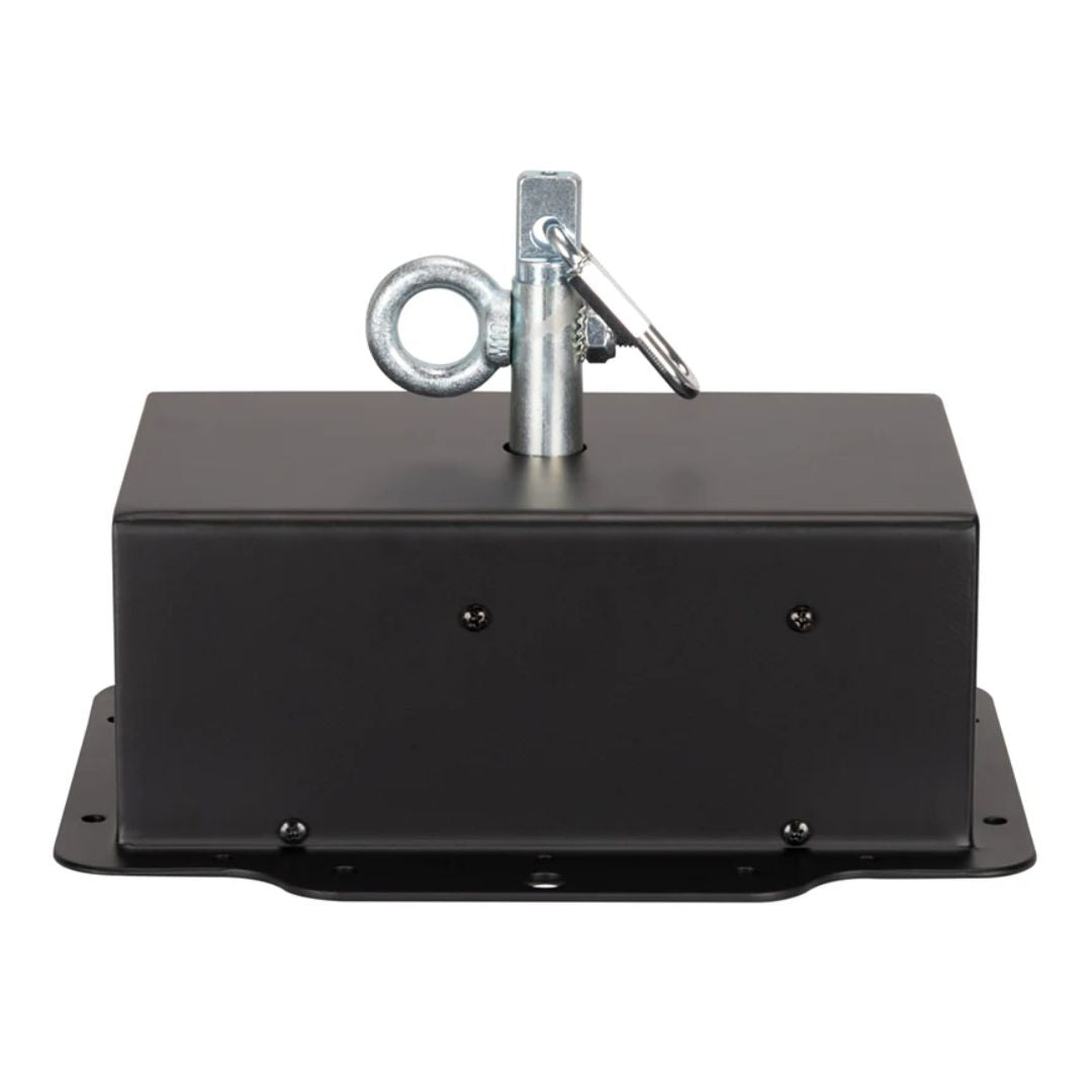 Rear view of Eliminator Lighting HD-MB40 Heavy-Duty Mirror Ball Motor on white background