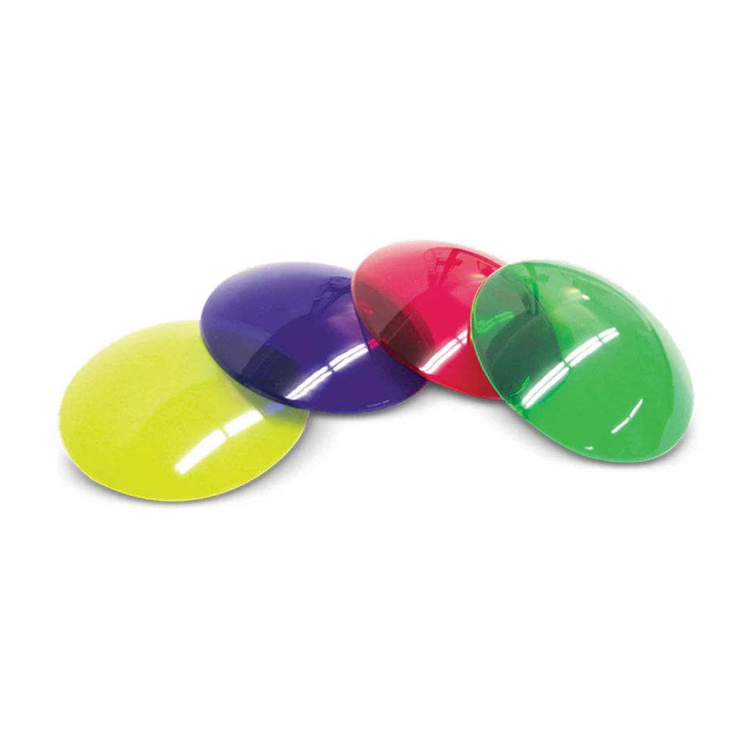 Front view of Eliminator Lighting M502EL 12" Mirror Ball Gels on white background