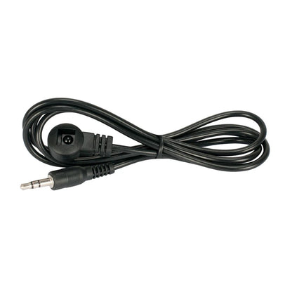 Front view of Eliminator Lighting MBDMX-PLUS Heavy-Duty DMX Mirror Ball Motor included cable on white background