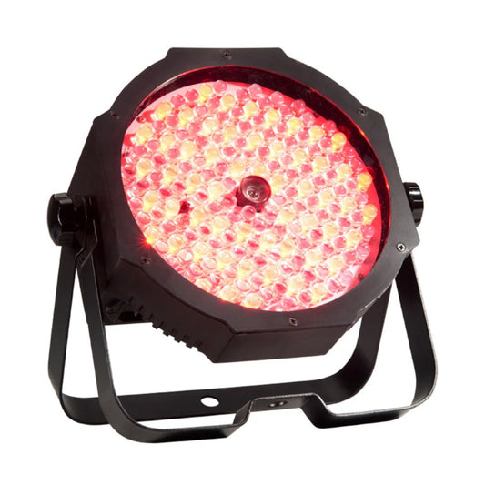 Angled view of Eliminator Lighting Mega Go Par 64E on white background