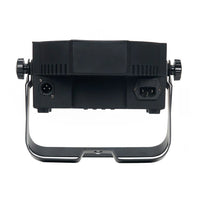 Bottom ports view of Eliminator Lighting Mega Go Par 64E on white background