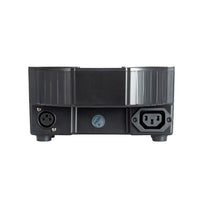 Top ports view of Eliminator Lighting Mega Hex L Par on white background