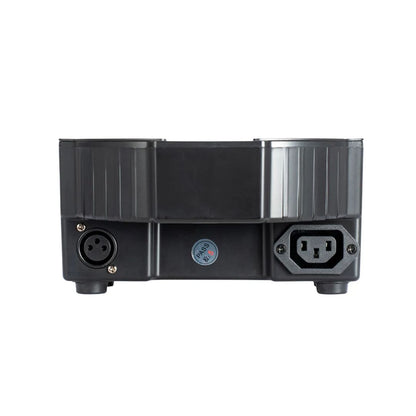 Top ports view of Eliminator Lighting Mega Hex L Par on white background