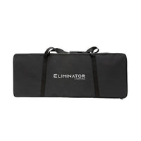 Carrying case of Eliminator Lighting Mini Par Bar on white background