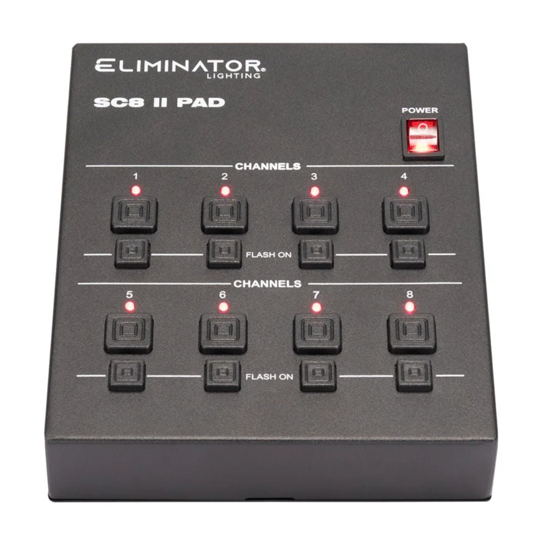 Front view of Eliminator Lighting SC8 II Pad on white background