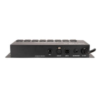 Rear ports view of Eliminator Lighting SC8 II Pad Relay Pack on white background