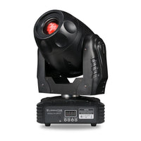 Front view of Eliminator Lighting Stealth Spot LED Moving Light Head on white background