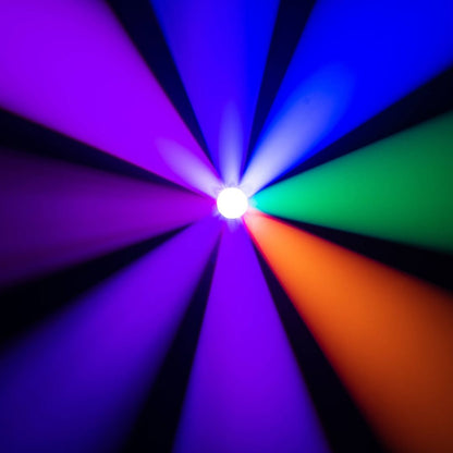 Eliminator Lighting Stryker Beam 13-Color LED beaming various lights