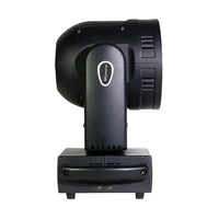 Side view of Eliminator Lighting Stryker Max RGBW LED Moving Head on white background