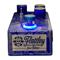 Front view of Flattley Bass Filtron Bass Envelope Filter Pedal on white background