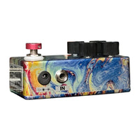 Right side view of Flattley Bass Nirvana Bass Analog Delay Pedal on white background