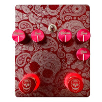 Front view of Flattley The Outlaw Pedal on white background