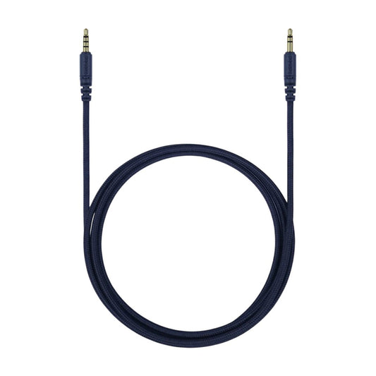 Coiled view of Fostex ET-RP3.5UB 3.5mm 3-Pole Unbalanced Cable on white background