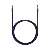 Coiled view of Fostex ET-RP4.4BL 4.4mm 5-Pole Balanced Cable on white background