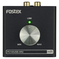 Front view of Fostex PC100USB-HR2 Volume Controller on white background
