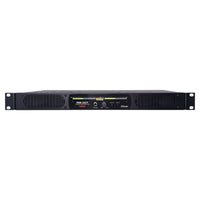 Front view of Fostex RM-3DT Stereo Rack Monitor on white background