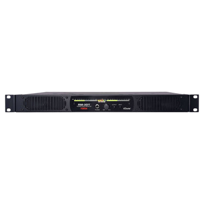 Front view of Fostex RM-3DT Stereo Rack Monitor on white background