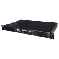 Angled view of Fostex RM-3DT Stereo Rack Monitor on white background