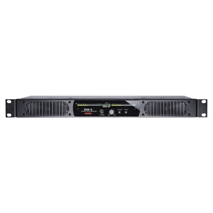 Front view of Fostex RM-3 Stereo Rack Monitor on white background