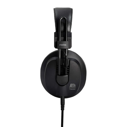 Side view of Fostex T50RPmk4 RP Stereo Headphones on white background