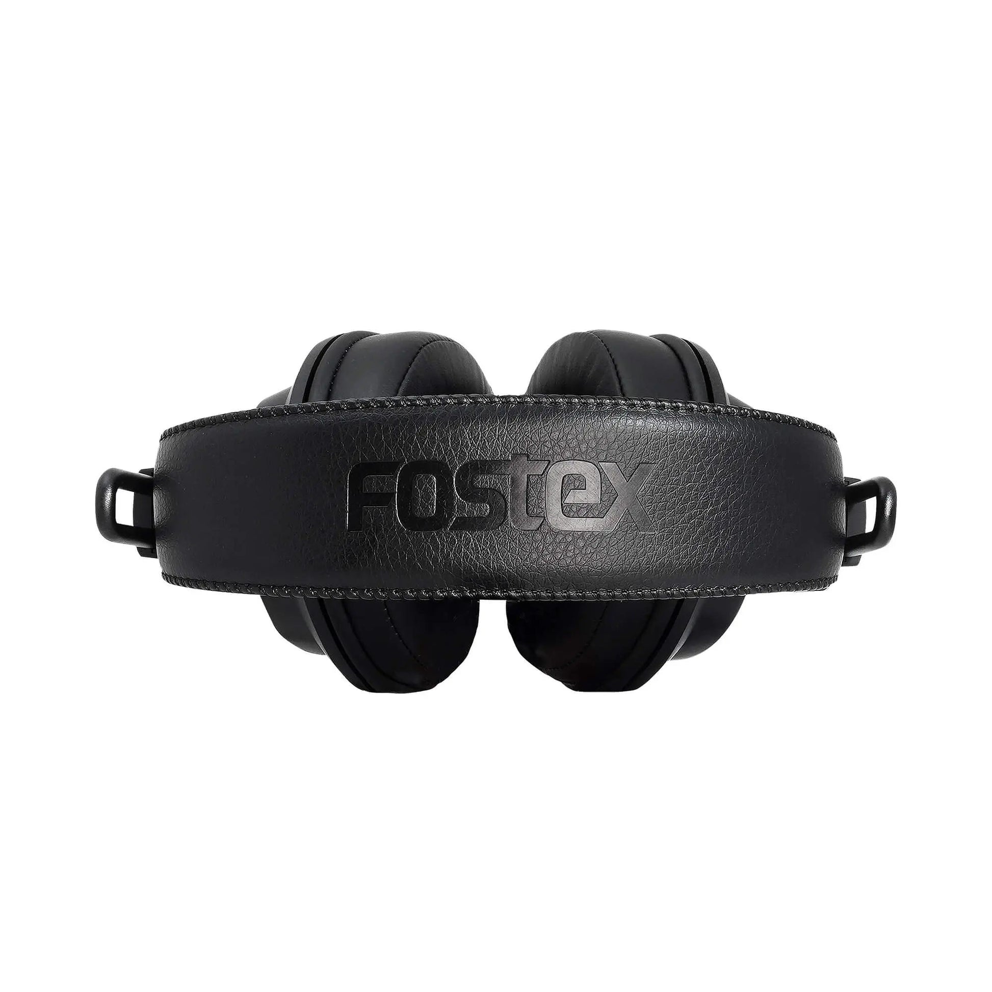 Top view of Fostex T50RPmk4 RP Stereo Headphones on white background