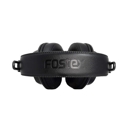 Top view of Fostex T50RPmk4 RP Stereo Headphones on white background