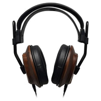 Front view of Fostex T60RPmk2CL RP Closed-Back Stereo Headphones on white background